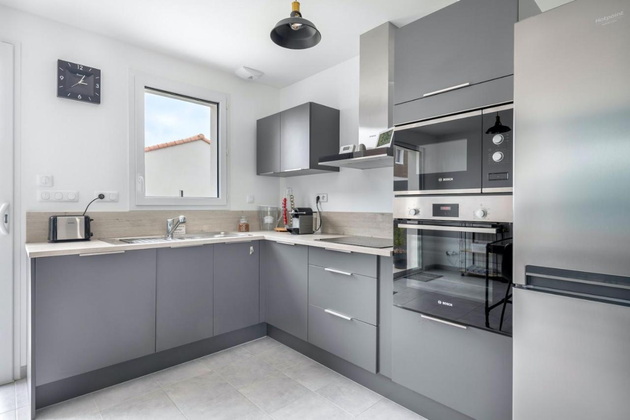 Maison moderne pour sept personnes a Saint Michel Chef Chef Extérieur photo