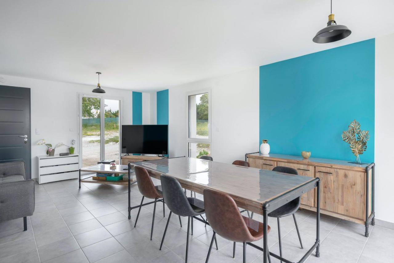 Maison moderne pour sept personnes a Saint Michel Chef Chef Extérieur photo